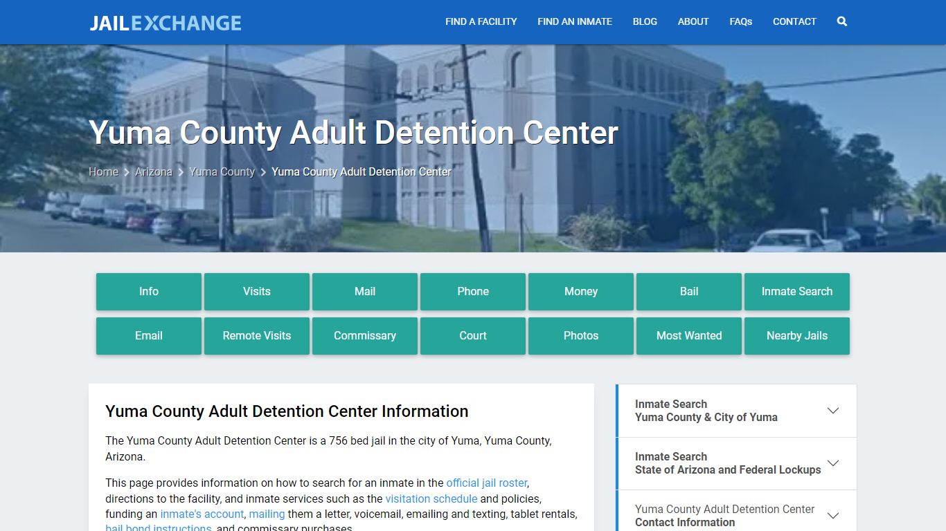 Yuma County Adult Detention Center - Jail Exchange